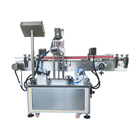 Máy đóng gói dán nhãn màng co nhiệt PVC tự động Máy áp dụng cho Nắp chai hoặc Dán nhãn bọc thân máy 